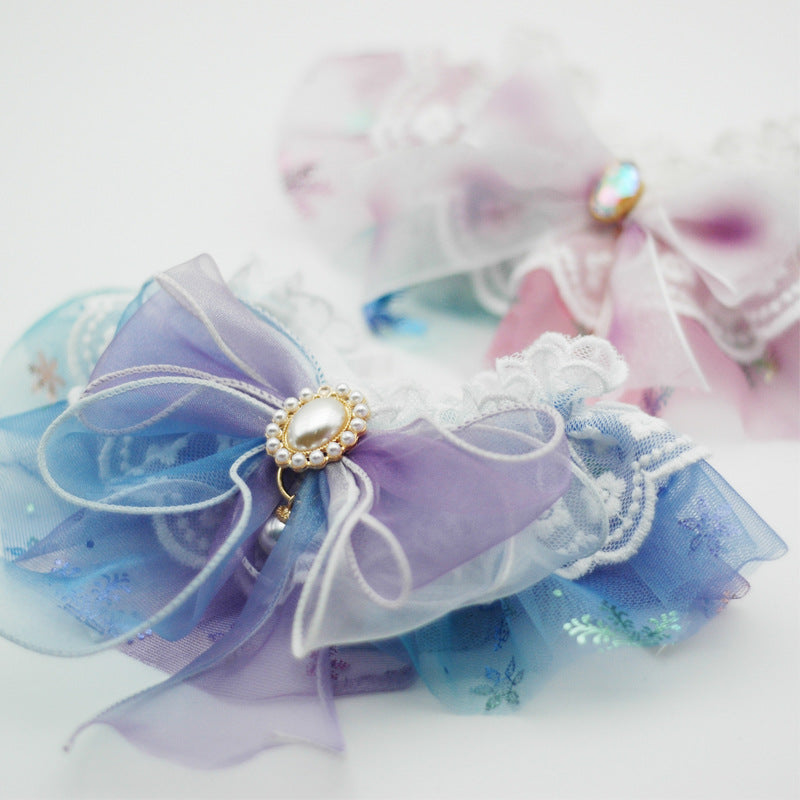 Pet Cat Dog Christmas Dream Scarf Accessories