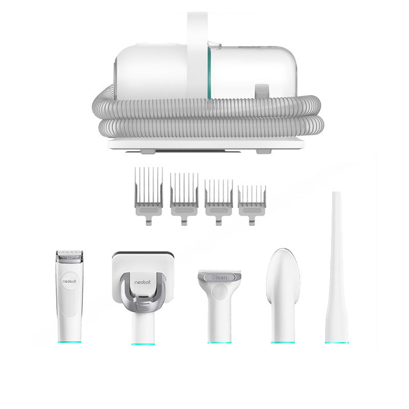 7-in-1 Pet Grooming Vacuum Kit | Low Noise Dog & Cat Hair Trimmer & Cleaner – Pawnest