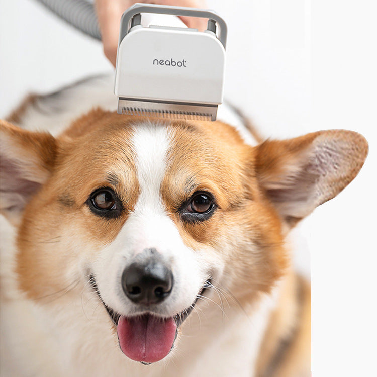 7-in-1 Pet Grooming Vacuum Kit | Low Noise Dog & Cat Hair Trimmer & Cleaner – Pawnest